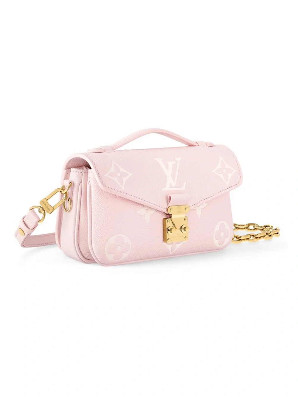 NEW Louis Vuitton Pink Pochette Métis East West *Limited Edition*